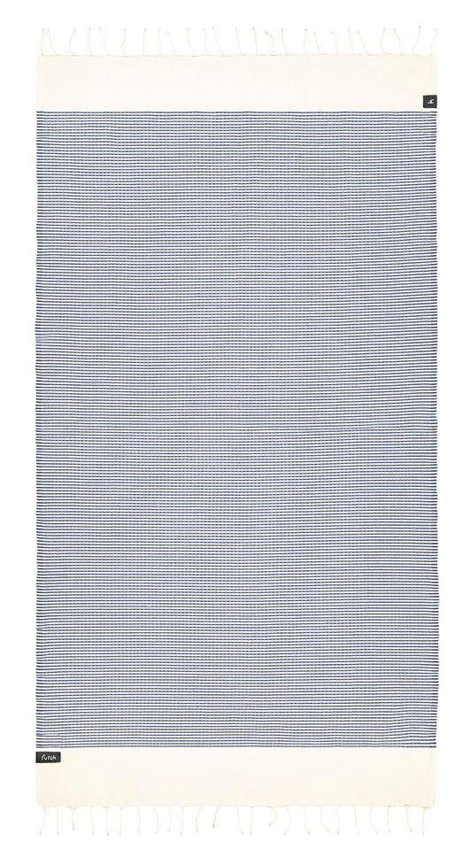 Spalvingas paplūdimio rankšluostis Nazare Marine Blue