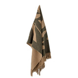 Green cotton blanket Geneva Green cotton blanket Geneva