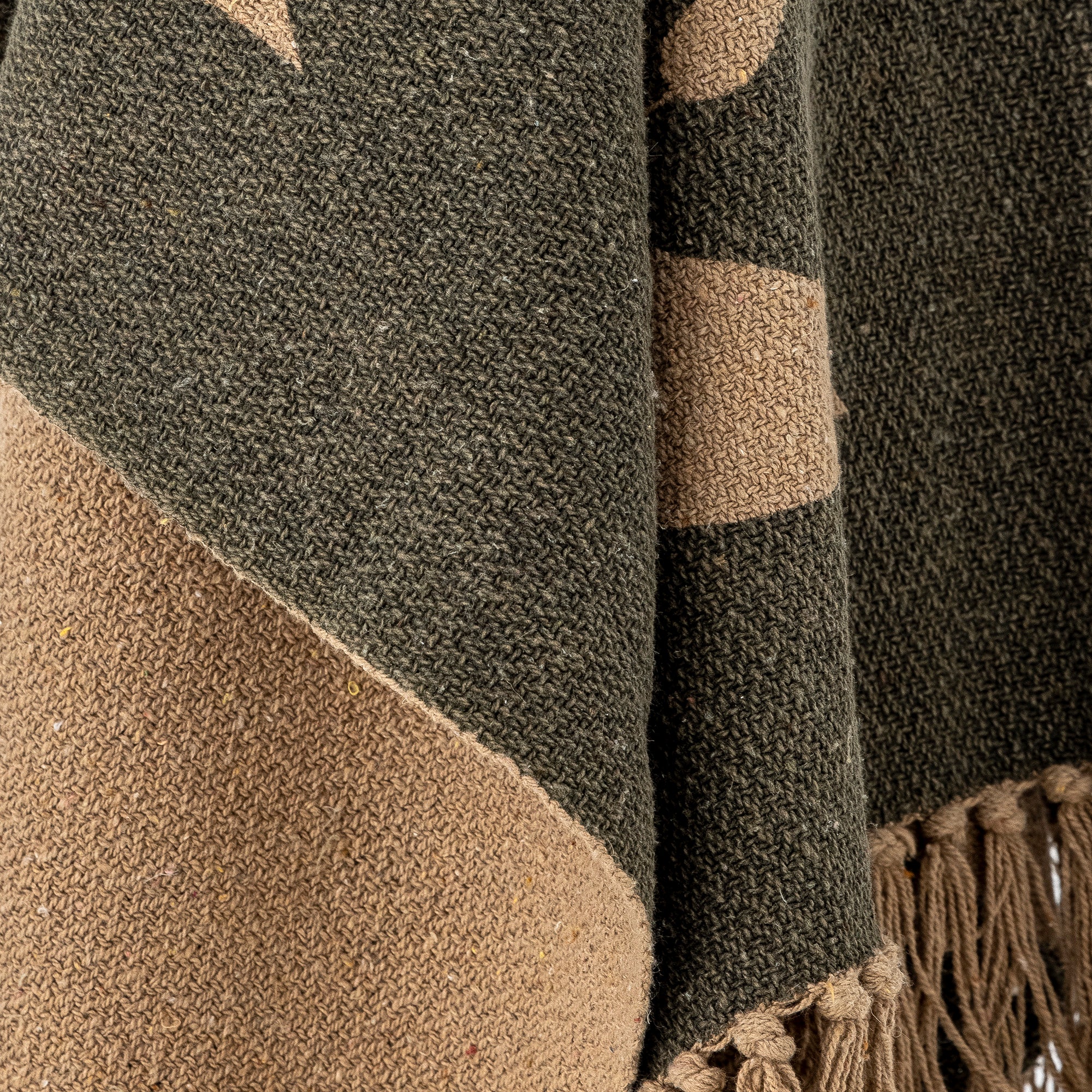 Green cotton blanket Geneva Green cotton blanket Geneva