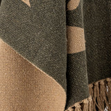 Green cotton blanket Geneva Green cotton blanket Geneva