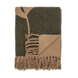 Green cotton blanket Geneva Green cotton blanket Geneva