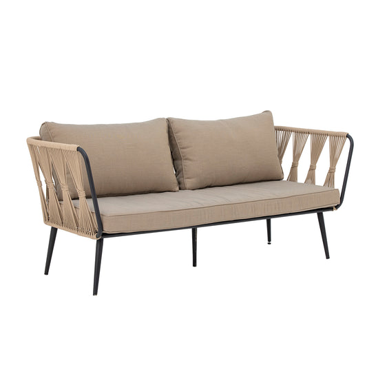 Lauko sofa Pavone Black Beige 1