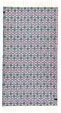 Spalvingas paplūdimio rankšluostis Amazonica Pink 2 Spalvingas paplūdimio rankšluostis Amazonica Pink 2