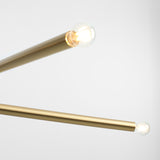 Gold-colored hanging lamp Tubo Gold-colored hanging lamp Tubo