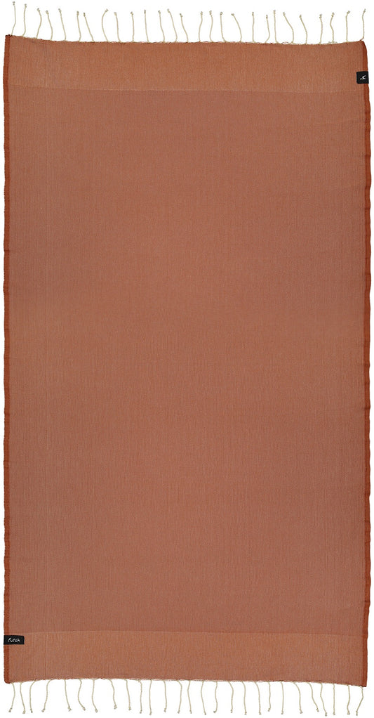 Spalvingas paplūdimio rankšluostis Ericeira Clay Brown 1