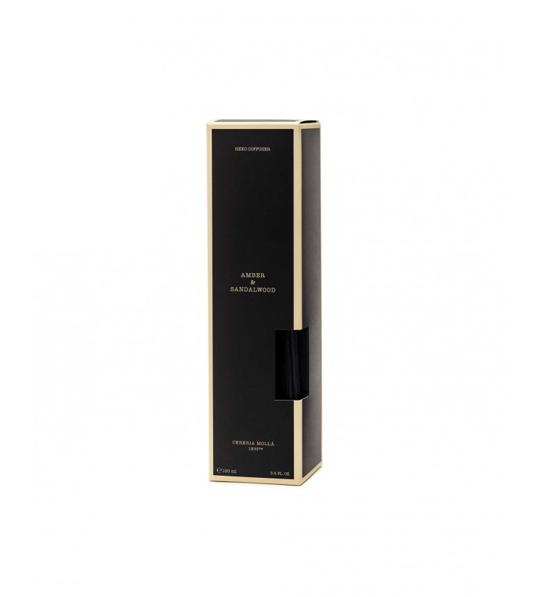 CERERIA MOLLA namų kvapas su lazdelėmis „Amber & Sandalwood“ 100 ml. 2 CERERIA MOLLA namų kvapas su lazdelėmis „Amber & Sandalwood“ 100 ml. 2
