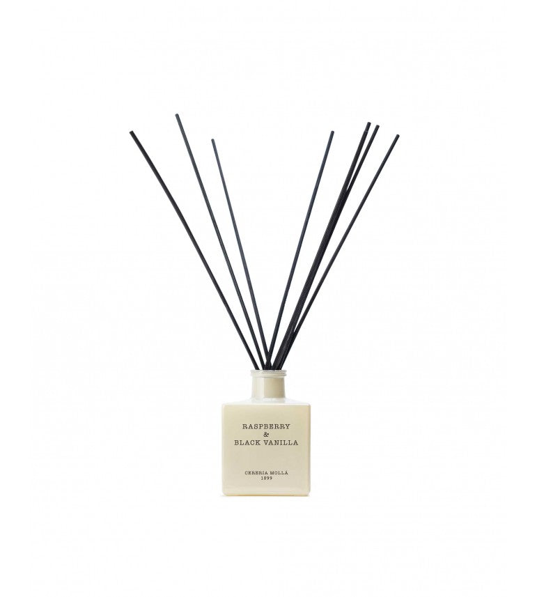 CERERIA MOLLA namų kvapas su lazdelėmis „Raspberry & Black Vanilla“ 100 ml. 3 CERERIA MOLLA namų kvapas su lazdelėmis „Raspberry & Black Vanilla“ 100 ml. 3