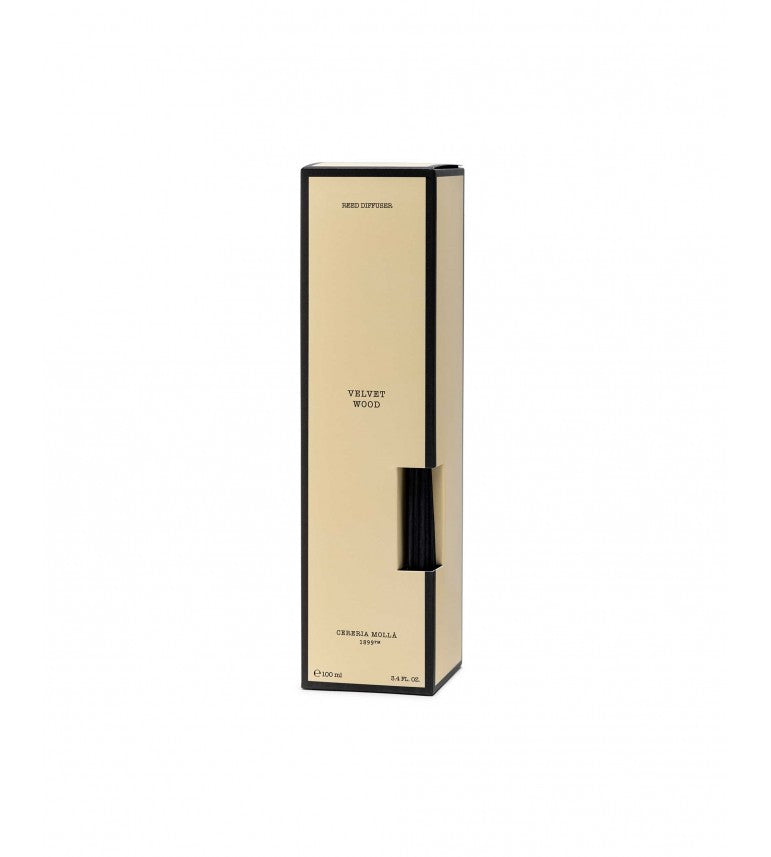 CERERIA MOLLA namų kvapas su lazdelėmis „Velvet wood“ 100 ml. 2 CERERIA MOLLA namų kvapas su lazdelėmis „Velvet wood“ 100 ml. 2