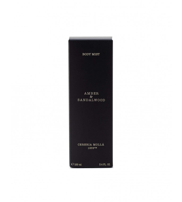 CERERIA MOLLA purškiklis ir kūno dulksna „Amber & Sandalwood“ 100 ml. 3 CERERIA MOLLA purškiklis ir kūno dulksna „Amber & Sandalwood“ 100 ml. 3