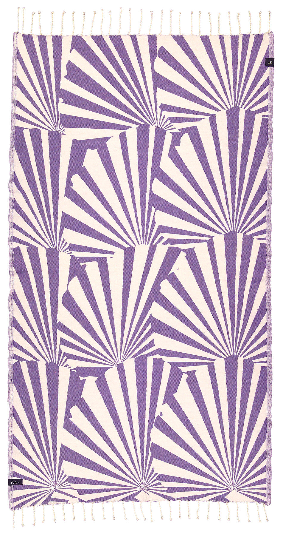 Spalvingas paplūdimio rankšluostis Taiga Purple 2 Spalvingas paplūdimio rankšluostis Taiga Purple 2