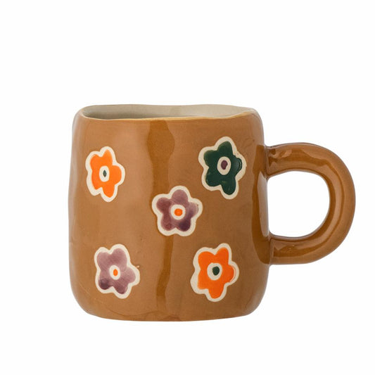 Brown colorful mug Addy