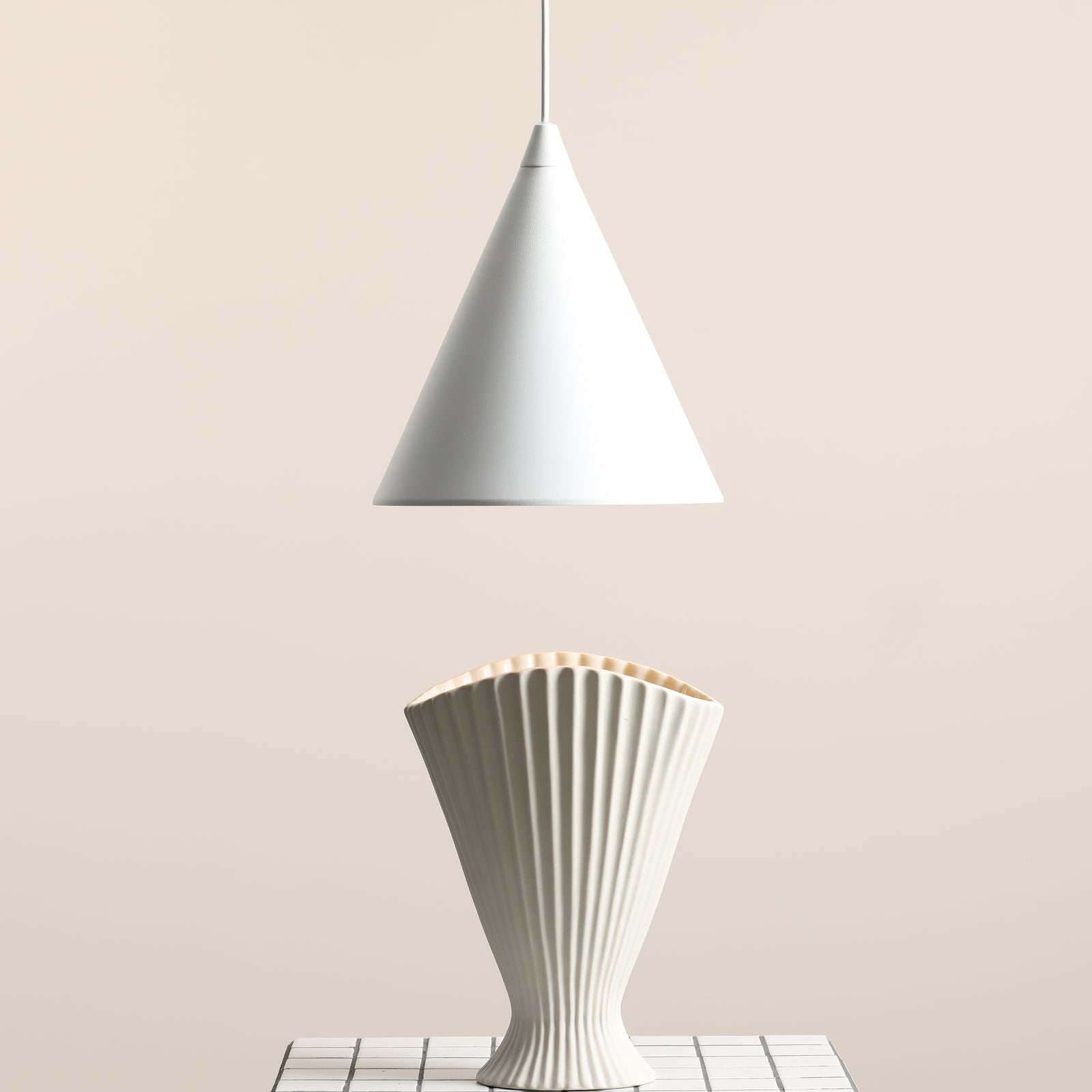 White hanging lamp Form White hanging lamp Form