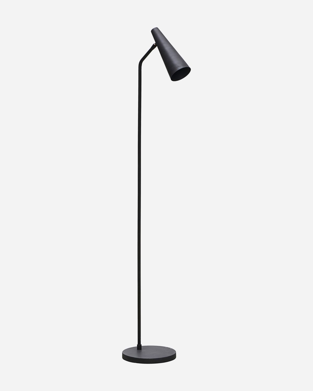 Black floor lamp Precise