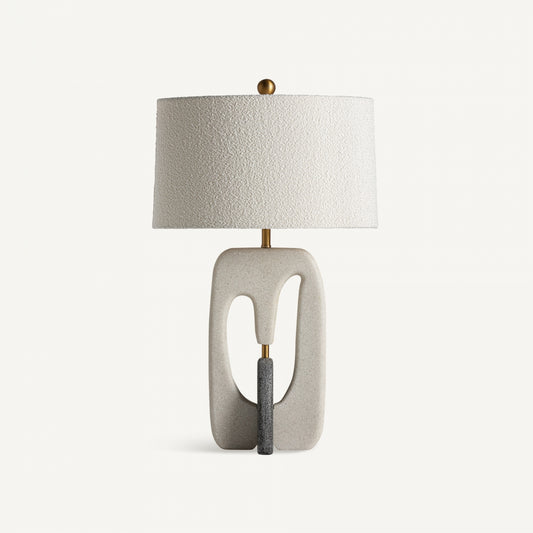 Marble floor lamp Cement