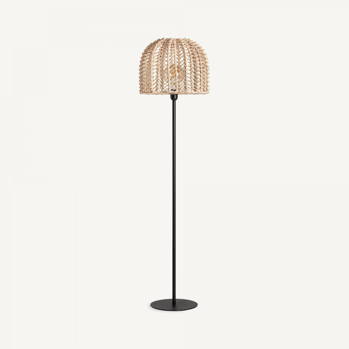 Plisse floor lamp