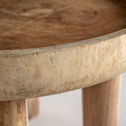 Rimini wooden side table