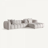 Baltos spalvos sofa Carceri 2