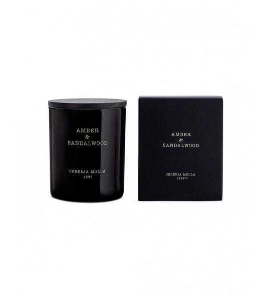 CERERIA MOLLA candle "Amber &amp; Sandalwood", 230 g.