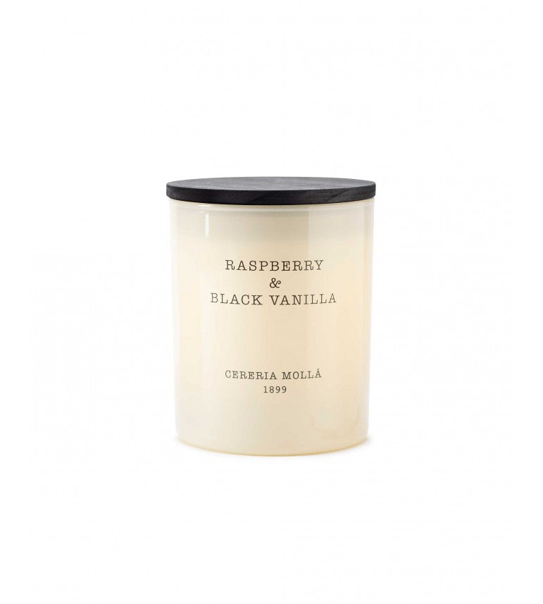 CERERIA MOLLA žvakė „Raspberry & Black Vanilla“, 230 g. 2