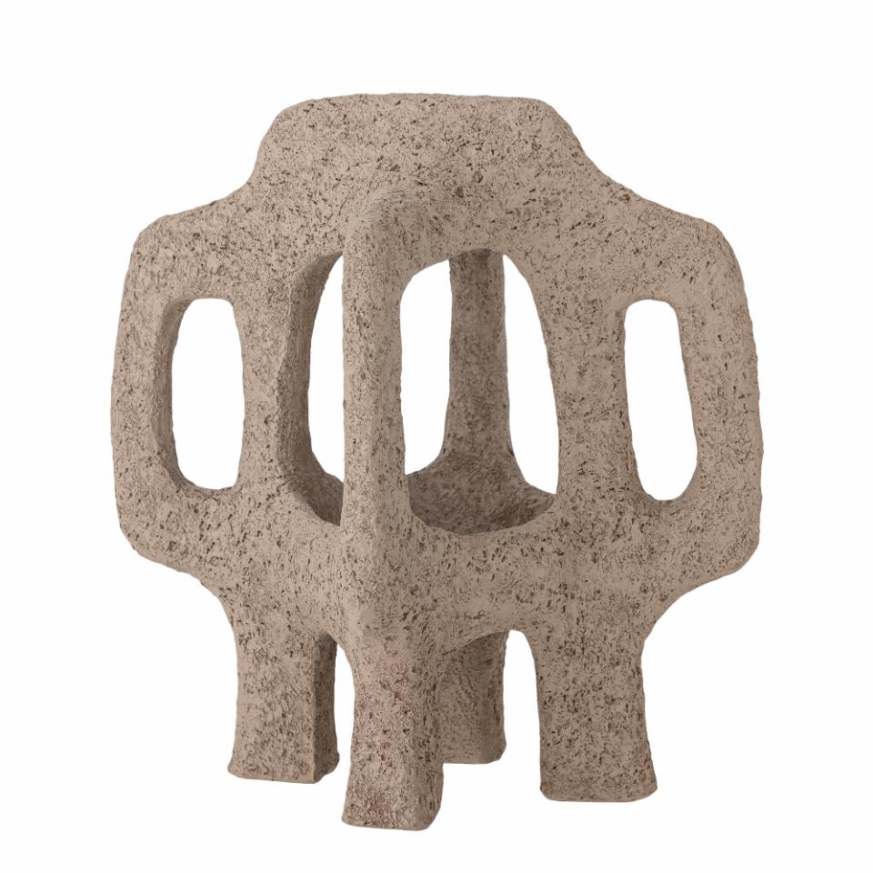 Kreminė dekoracinė statulėlė Ombra1