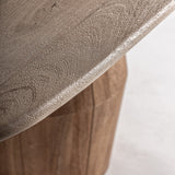 Šviesiai rudas mango medienos valgomojo stalas Jacquard 5 