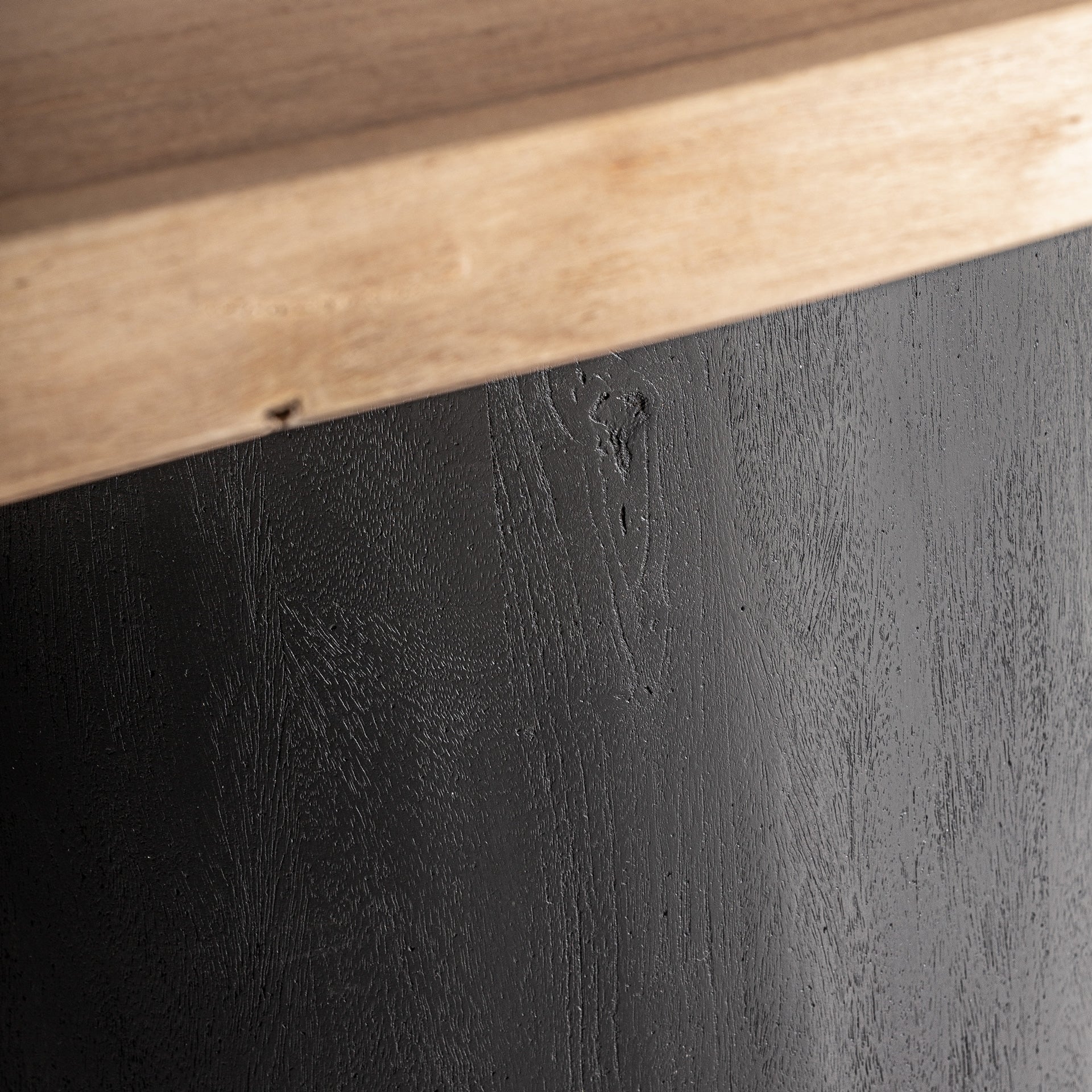 Mango medienos valgomojo stalas Knaith 3