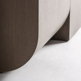 Ažuolinis rudos spalvos valgomojo stalas Stein 5