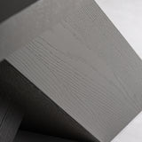 Ažuolinis juodos spalvos valgomojo stalas Yvore 5