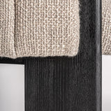 Modernaus dizaino minkšta valgomojo kėdė Cluny