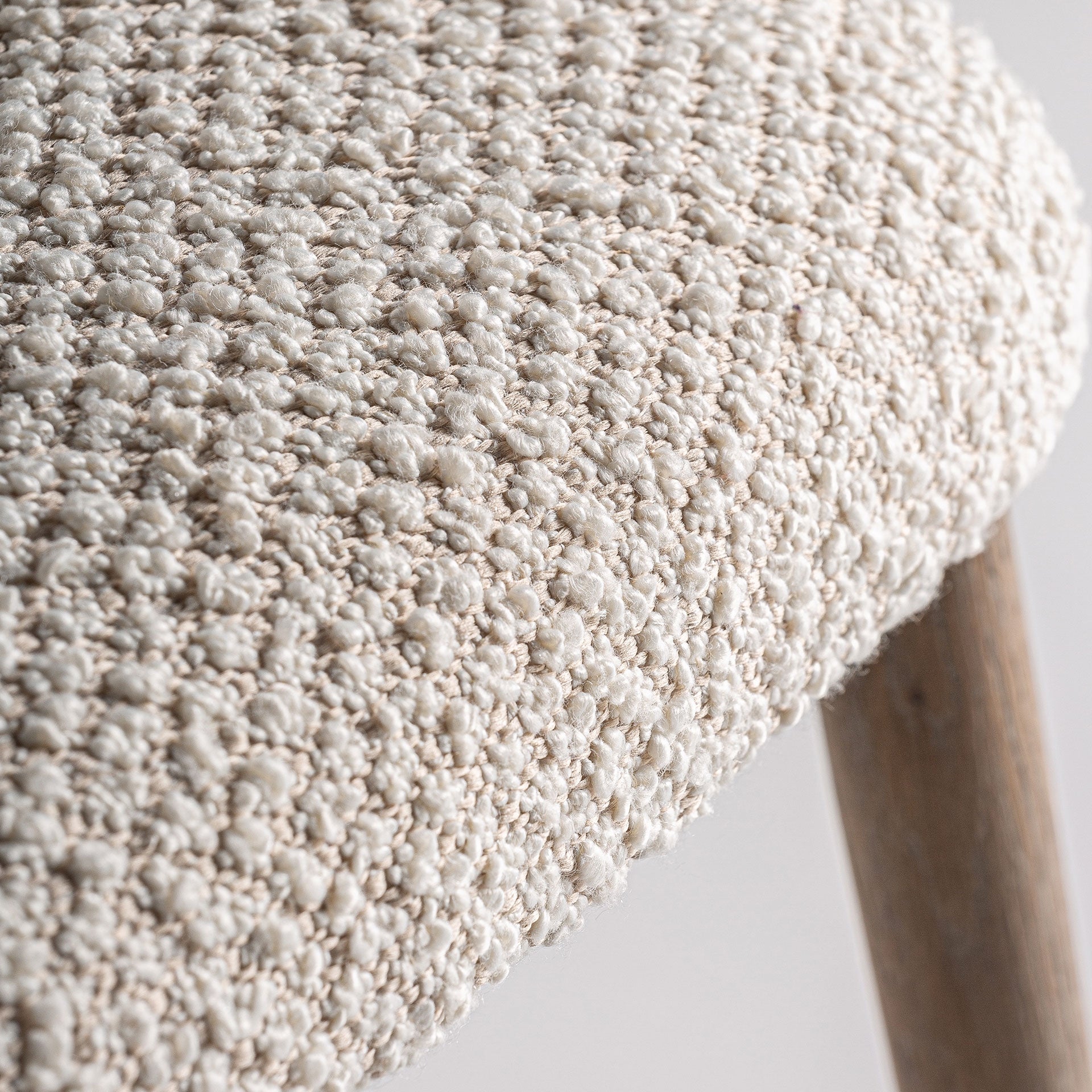 Moderni minkšta uosio medienos valgomojo kėdė Erlec 5