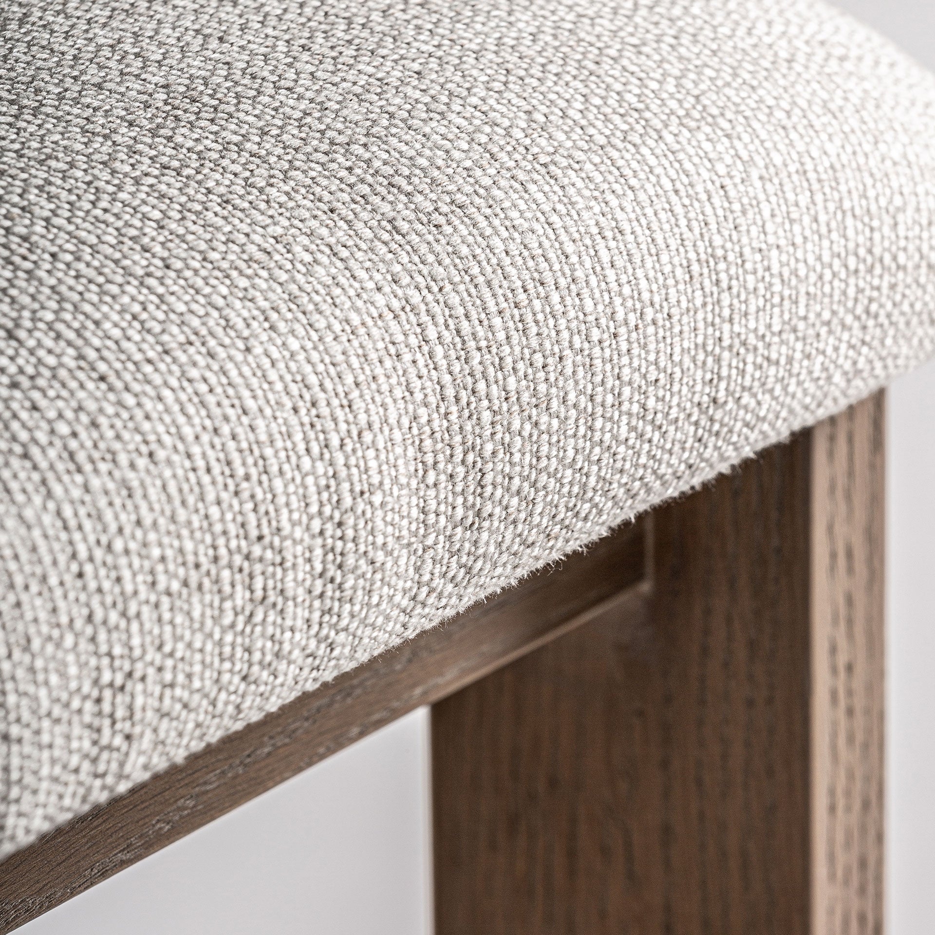 Moderni minkšta valgomojo kėdė iš uosio medienos Evje 6