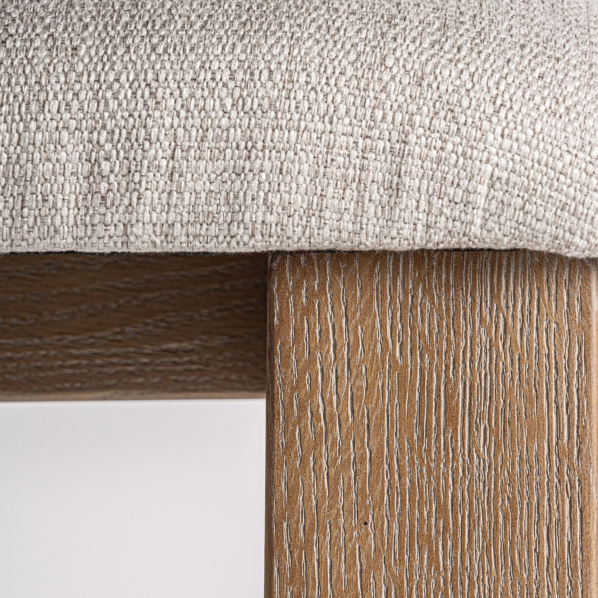 Moderni minkšta valgomojo kėdė iš uosio medienos Evje 8