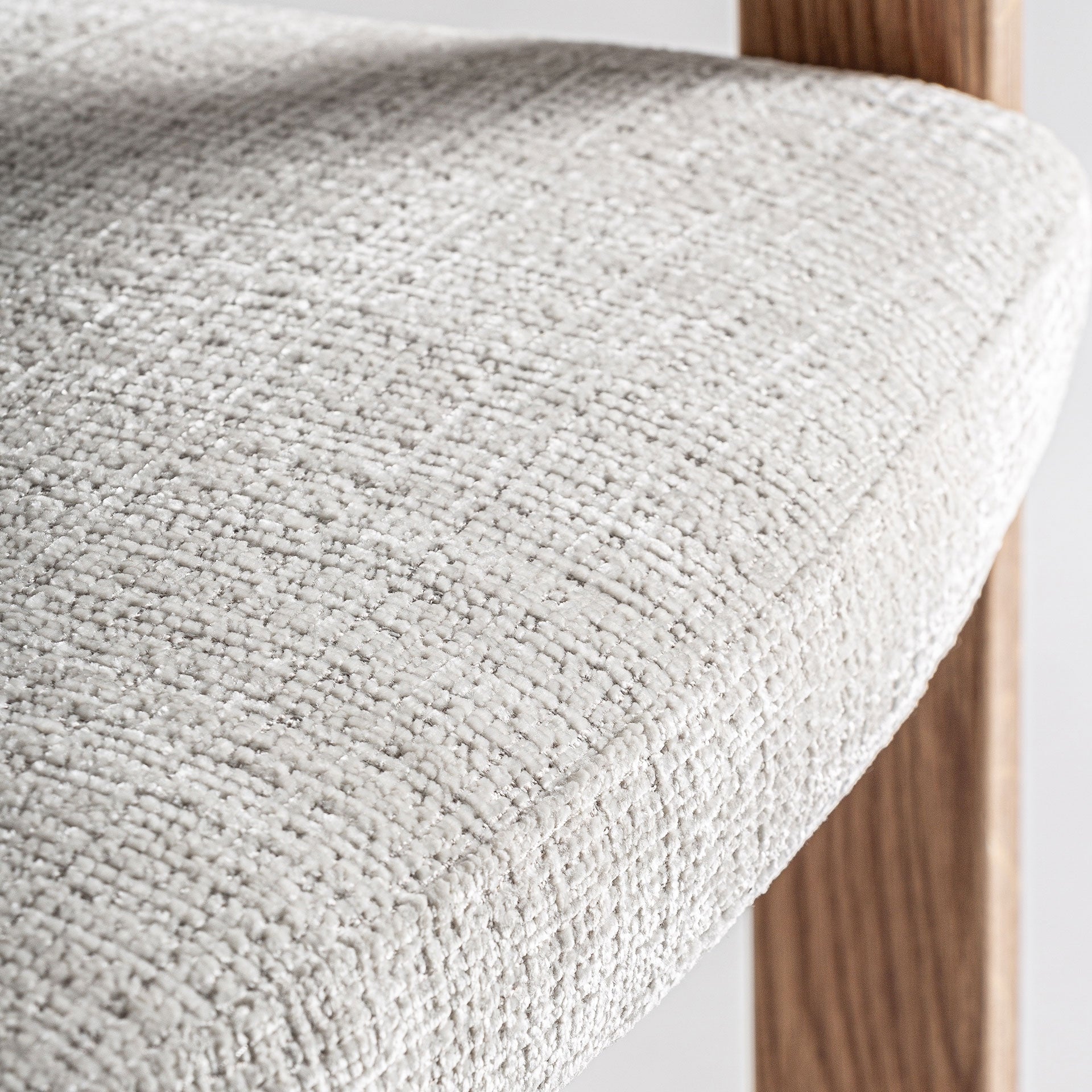 Ąžuolinė minkšta valgomojo kėdė Sedzere 5