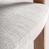 Ąžuolinė minkšta valgomojo kėdė Sedzere 5