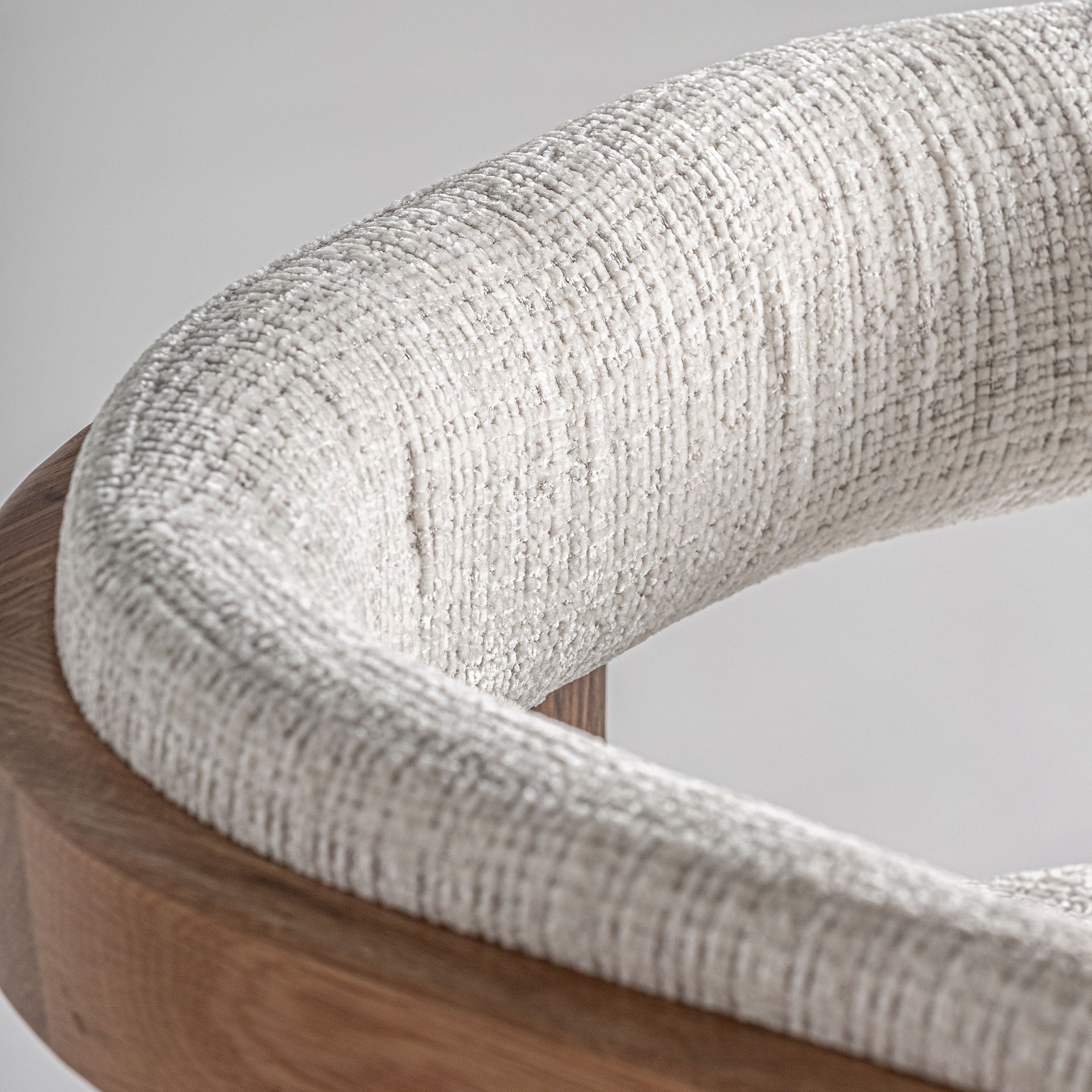 Ąžuolinė minkšta valgomojo kėdė Sedzere 6